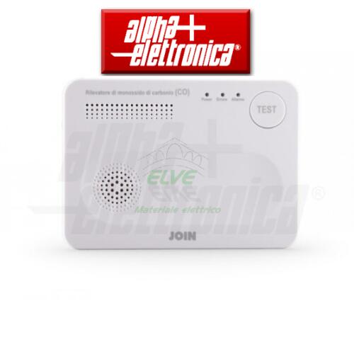 ALPHA ELETTRONICA - 23-310 Rivelatore di monossido di carbonio CO a batterie