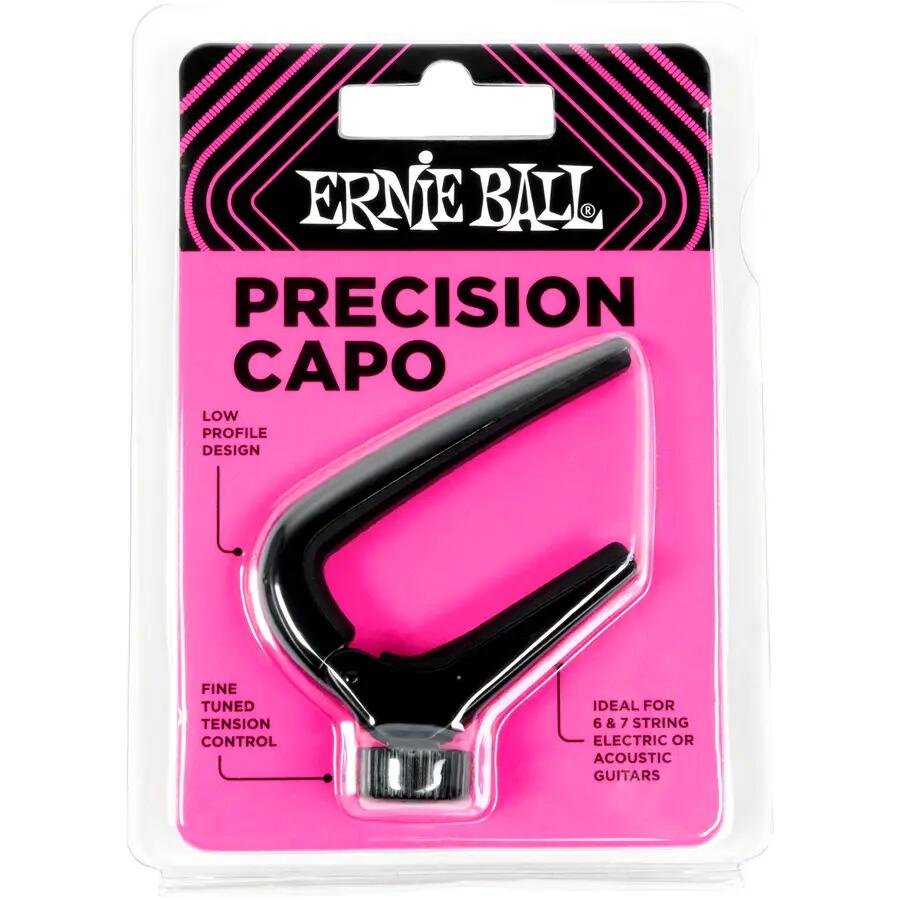 Ernie Ball 9631 Precision Capo Black