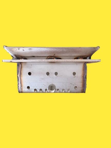 Braciere in Acciaio AISI 304 per Stufe Ravelli/Ecoteck, Ricambio Originale Compatibile, Codice Prodotto 100-07-001N
