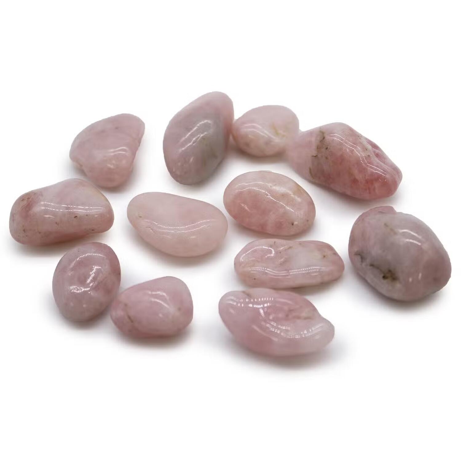 Quarzo Rosa burattato