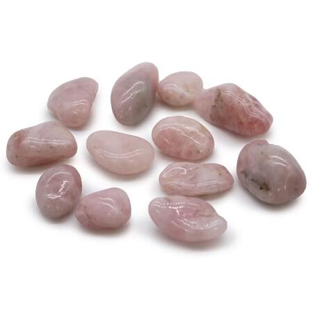 Quarzo Rosa burattato