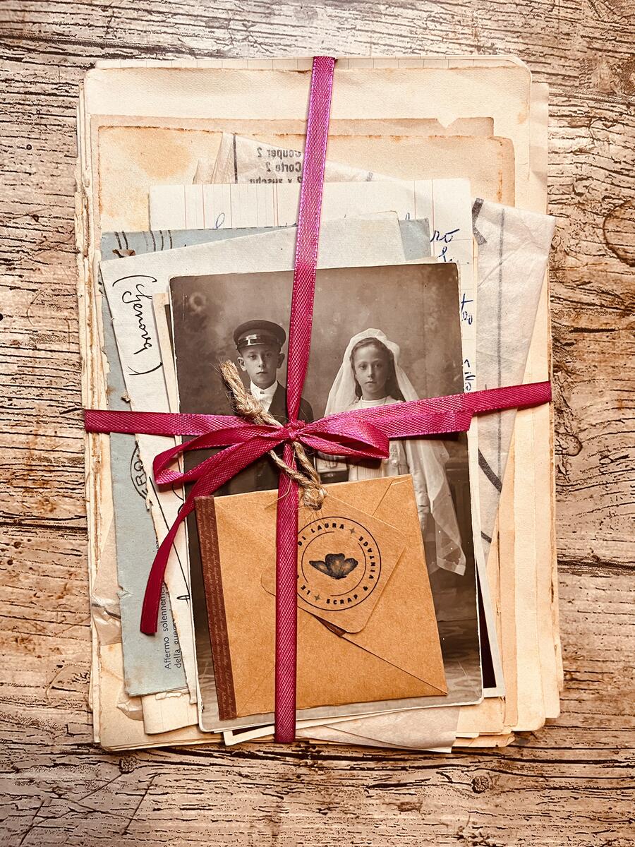 Kit vintage materiale autentico 1900-1950