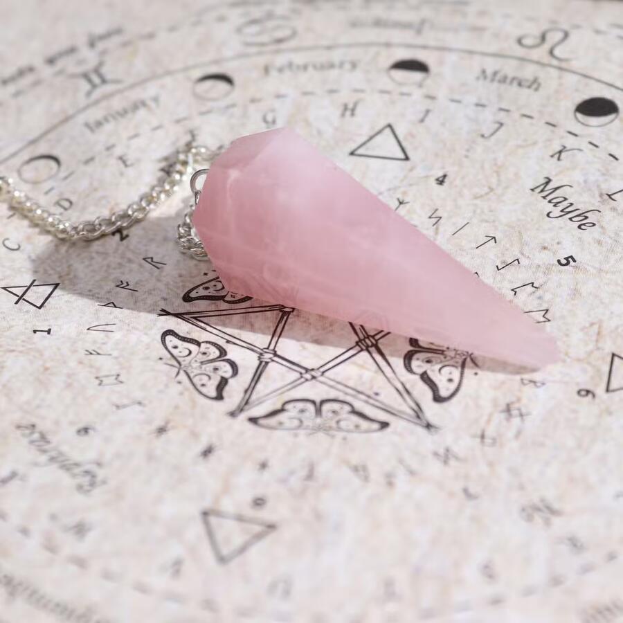 Incenso per Incantesimi Ancient Witch - Amore – Pendolo Quarzo Rosa