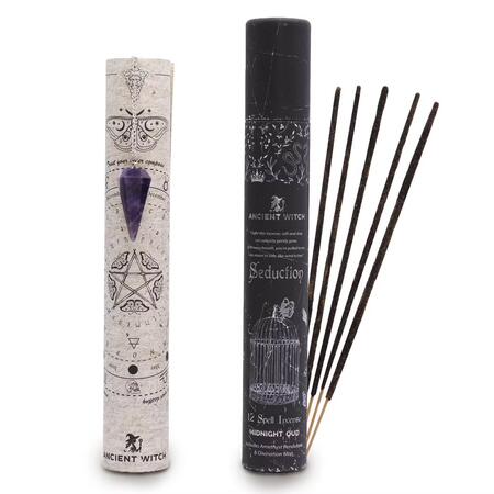 Incenso per Incantesimi Ancient Witch - Seduzione – Pendolo Ametista