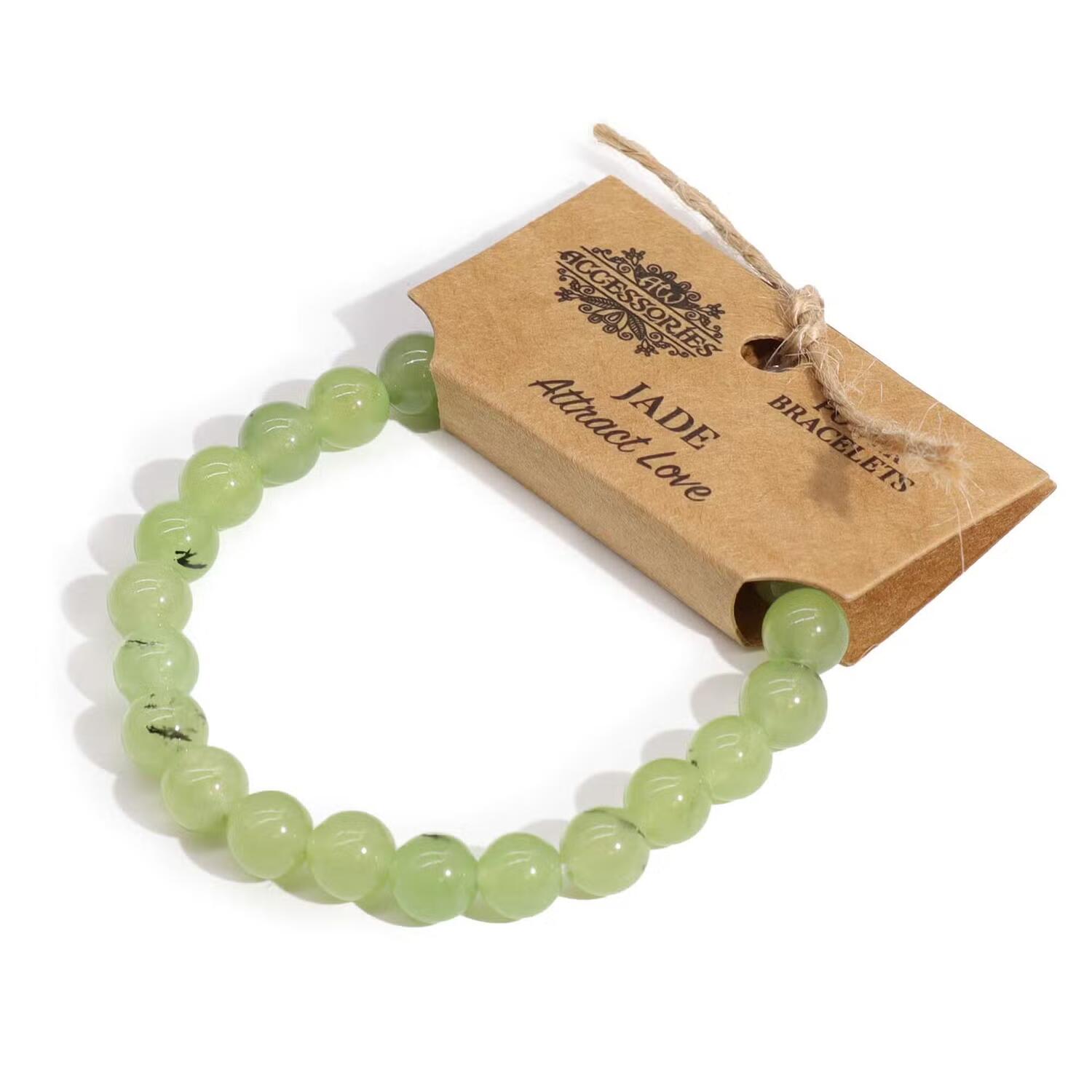 Bracciale in Giada - 8 mm
