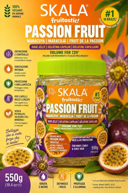 Skala Expert Gelatina per capelli Passion Fruit da 550 gr