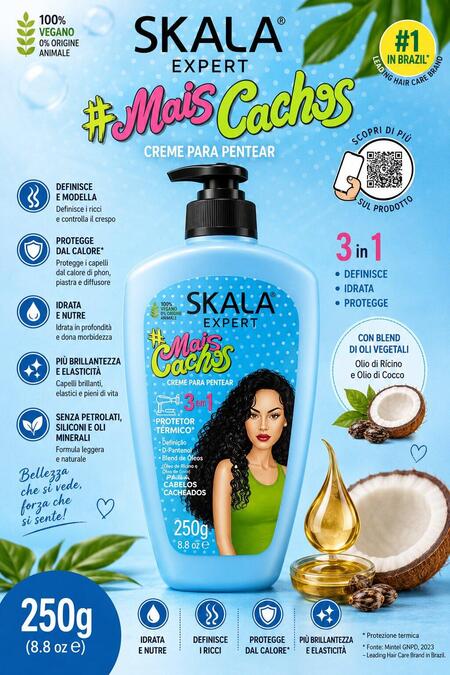 Skala Expert 3 in 1 Mais Cachos da 250 gr 