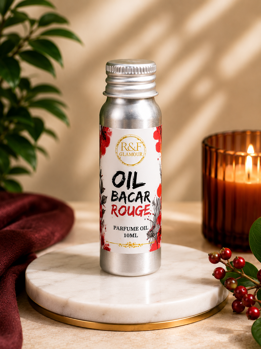 R&F Glamour Profumo ad olio Bacar Rouge da 10 ml