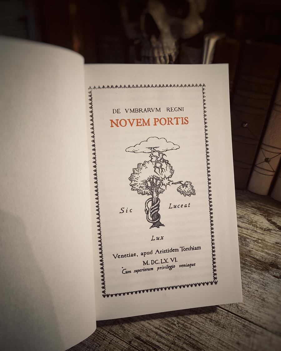 De Umbrarum Regni Novem Portis - Aristide Torchia, Venezia 1666
