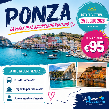 25  LUGLIO 2026 PONZA
