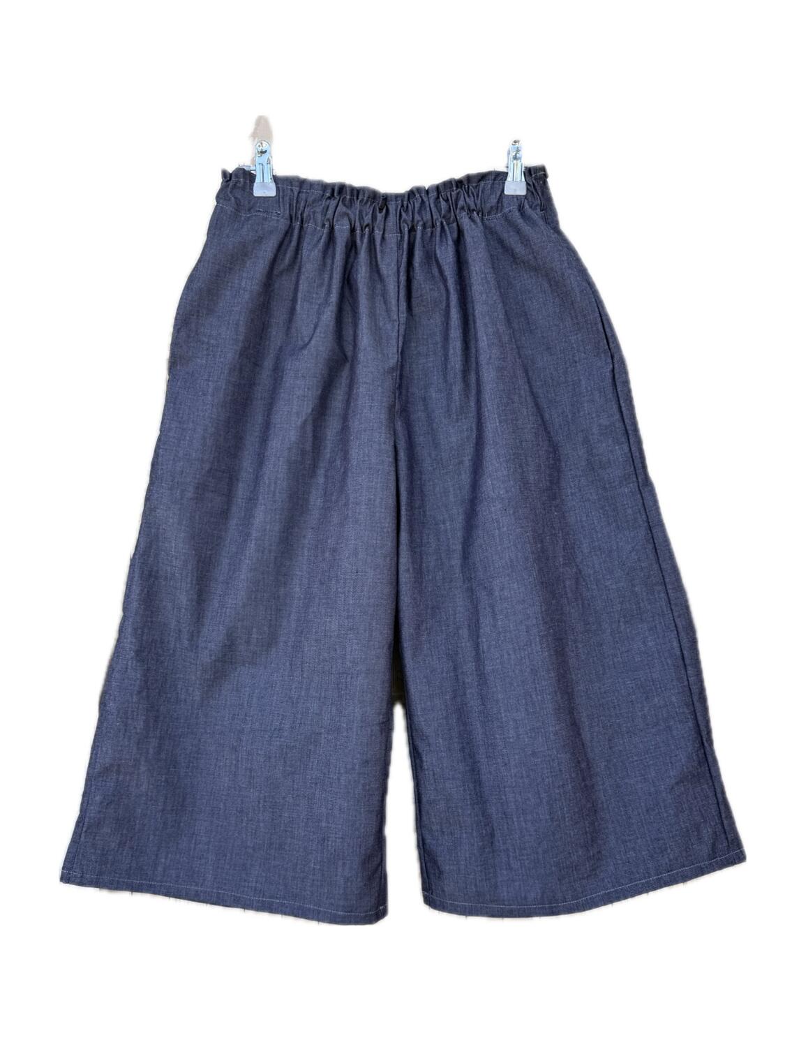 Pantalone bermuda jeans leggero