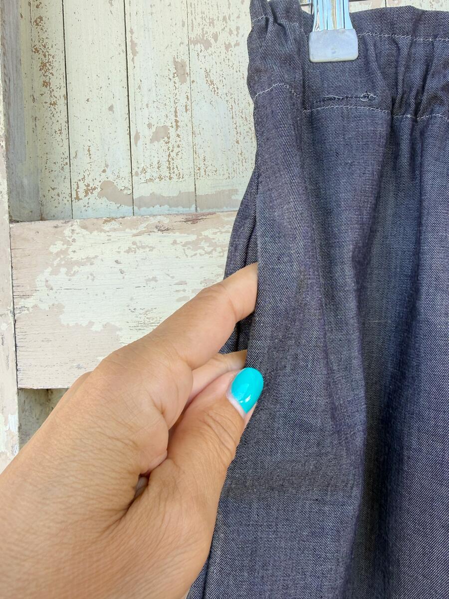 Pantalone bermuda jeans leggero