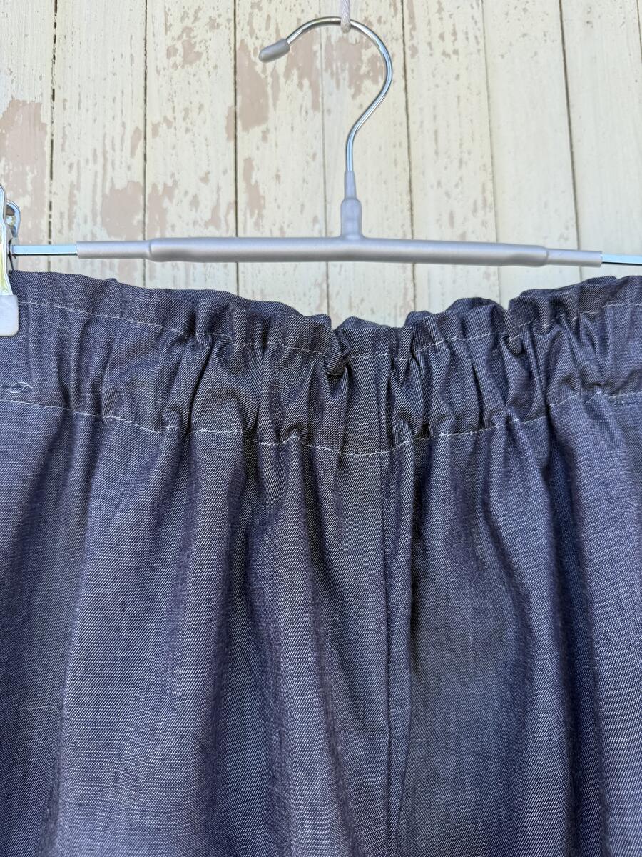 Pantalone bermuda jeans leggero
