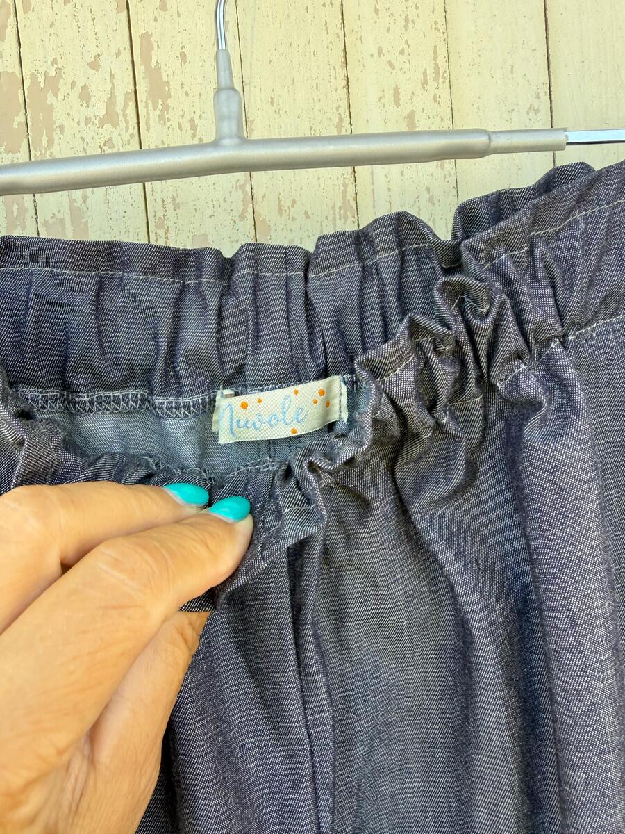 Pantalone bermuda jeans leggero
