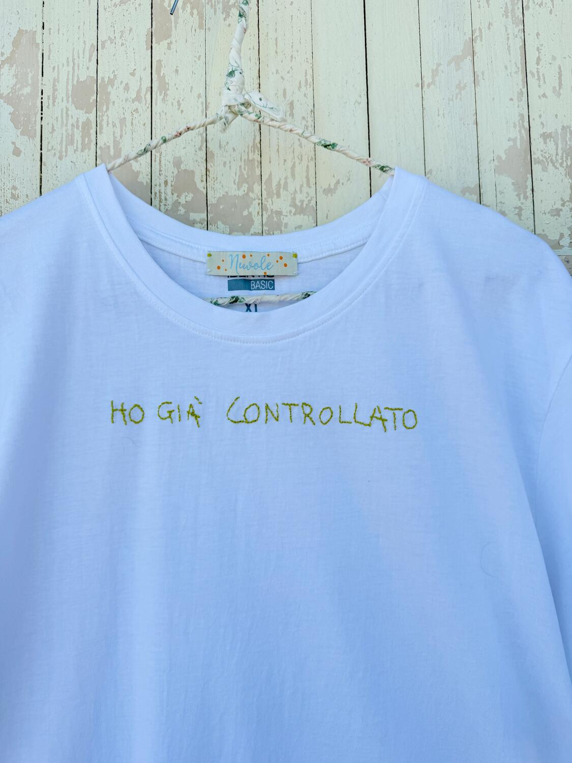 T-shirt  HO GIÀ CONTROLLATO 