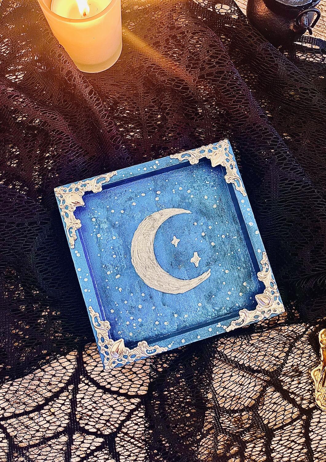 Vassoio rituale Luna Celeste