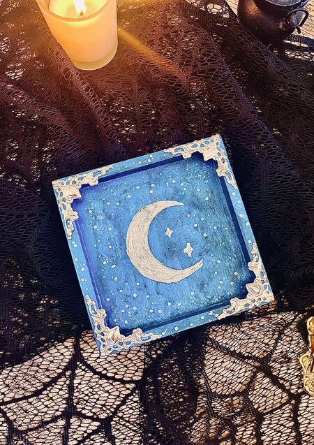 Vassoio rituale Luna Celeste