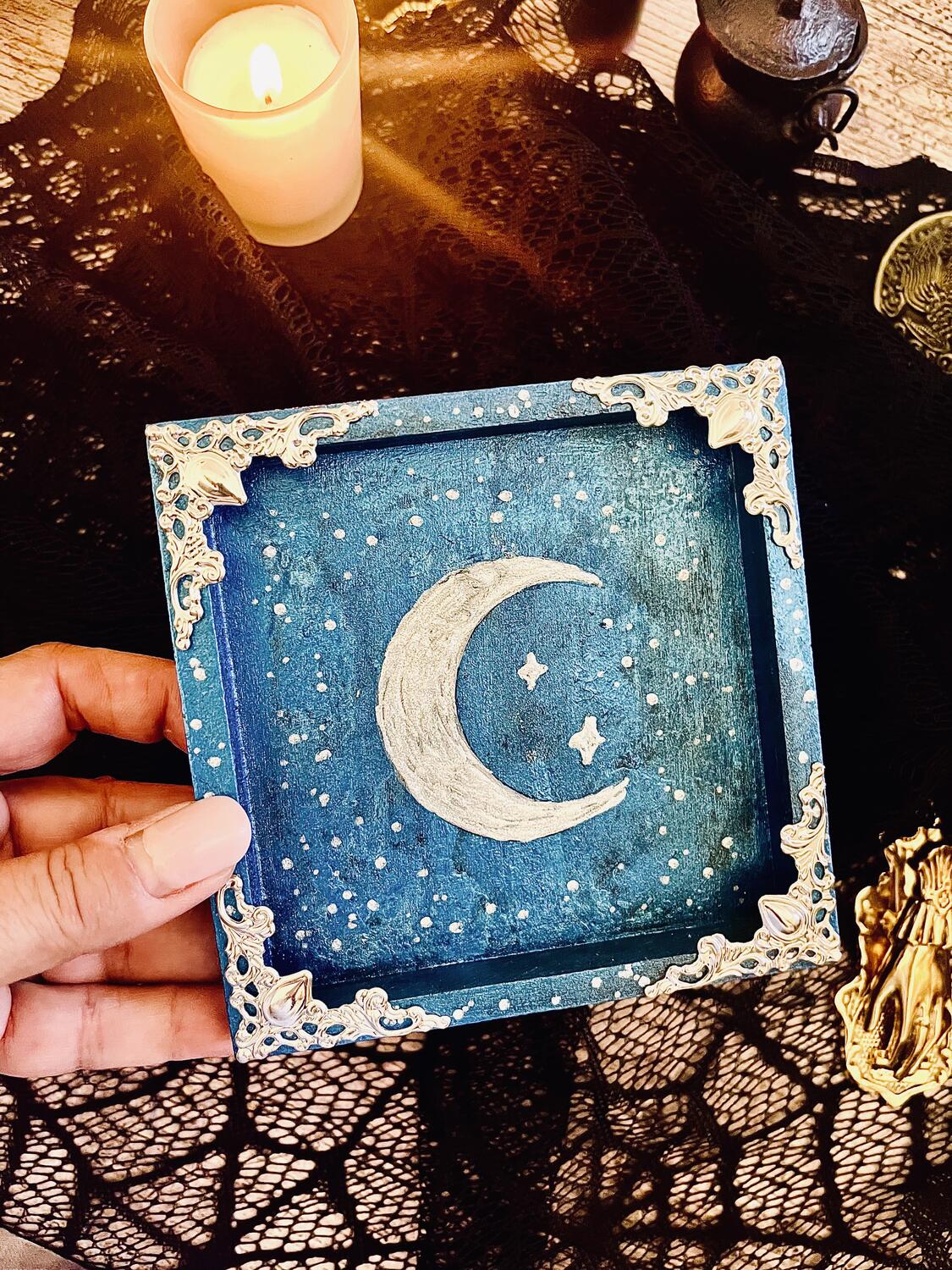 Vassoio rituale Luna Celeste