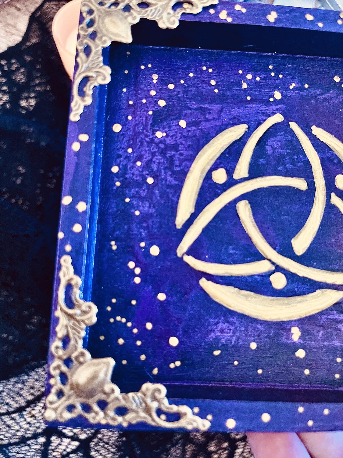 Vassoio rituale Triquetra Sacra