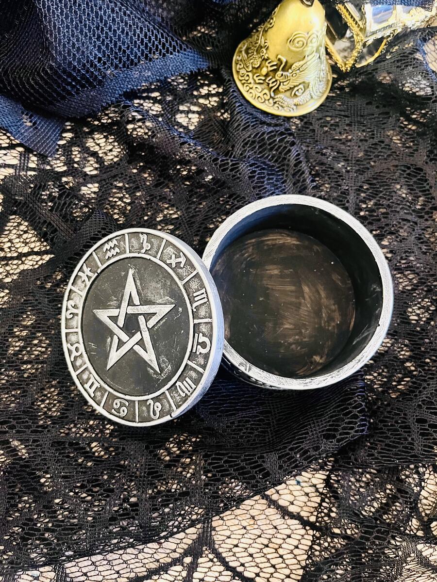 Scatola rituale La Ruota dello Zodiaco