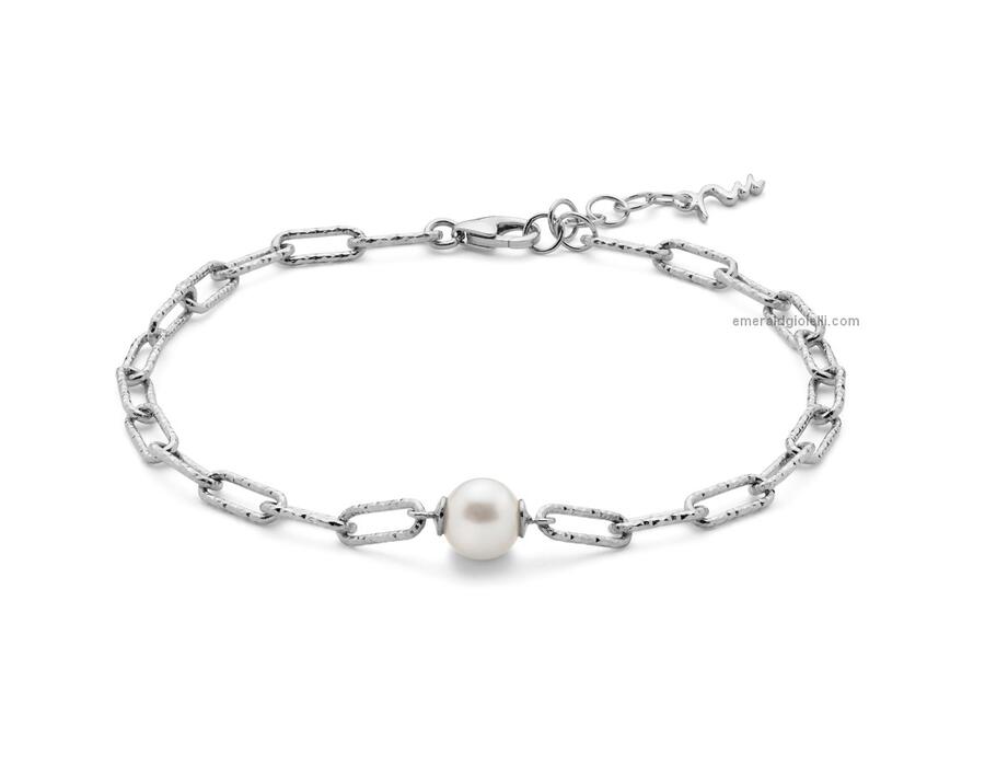 PBR3140B Bracciale  Miluna Argento e Perle -