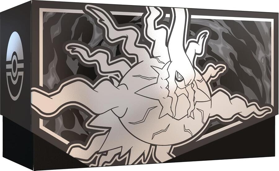 Pokémon: set Allenatore Fuoriclasse dell’espansione Megaevoluzione - Buio Pesto del GCC Pokémon (1 carta promozionale a figura intera, 9 buste di espansione e accessori premium), Edizione in Italiano