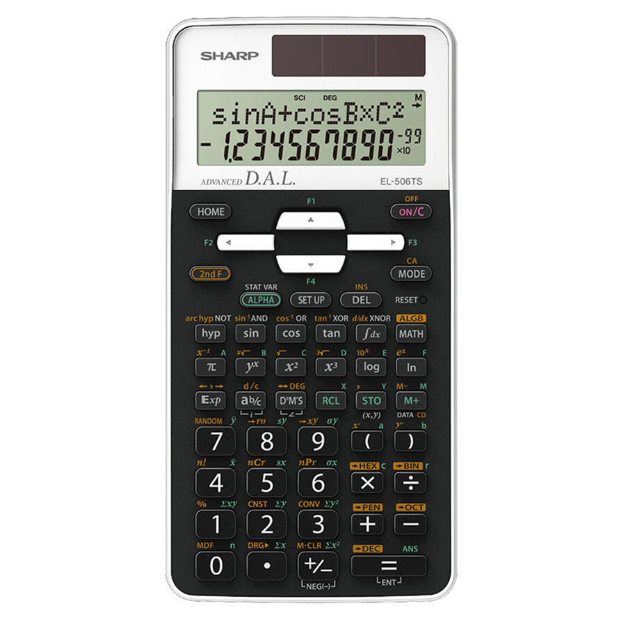 Calcolatrice Scientifica EL 506TS 470 Funzioni SHARP
