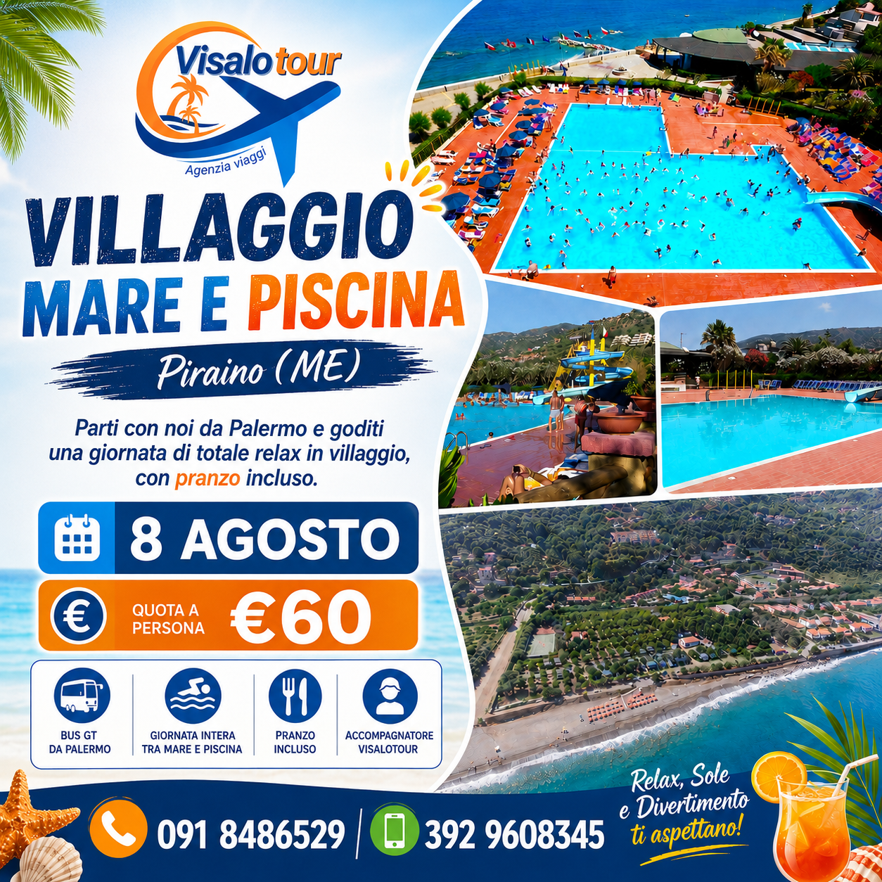 RELAX PISCINA E MARE 