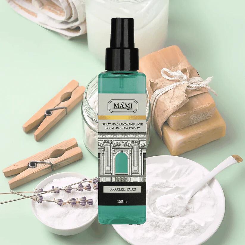 Spray Ambiente "Coccole di Talco" MAMI Milano - 150 ml