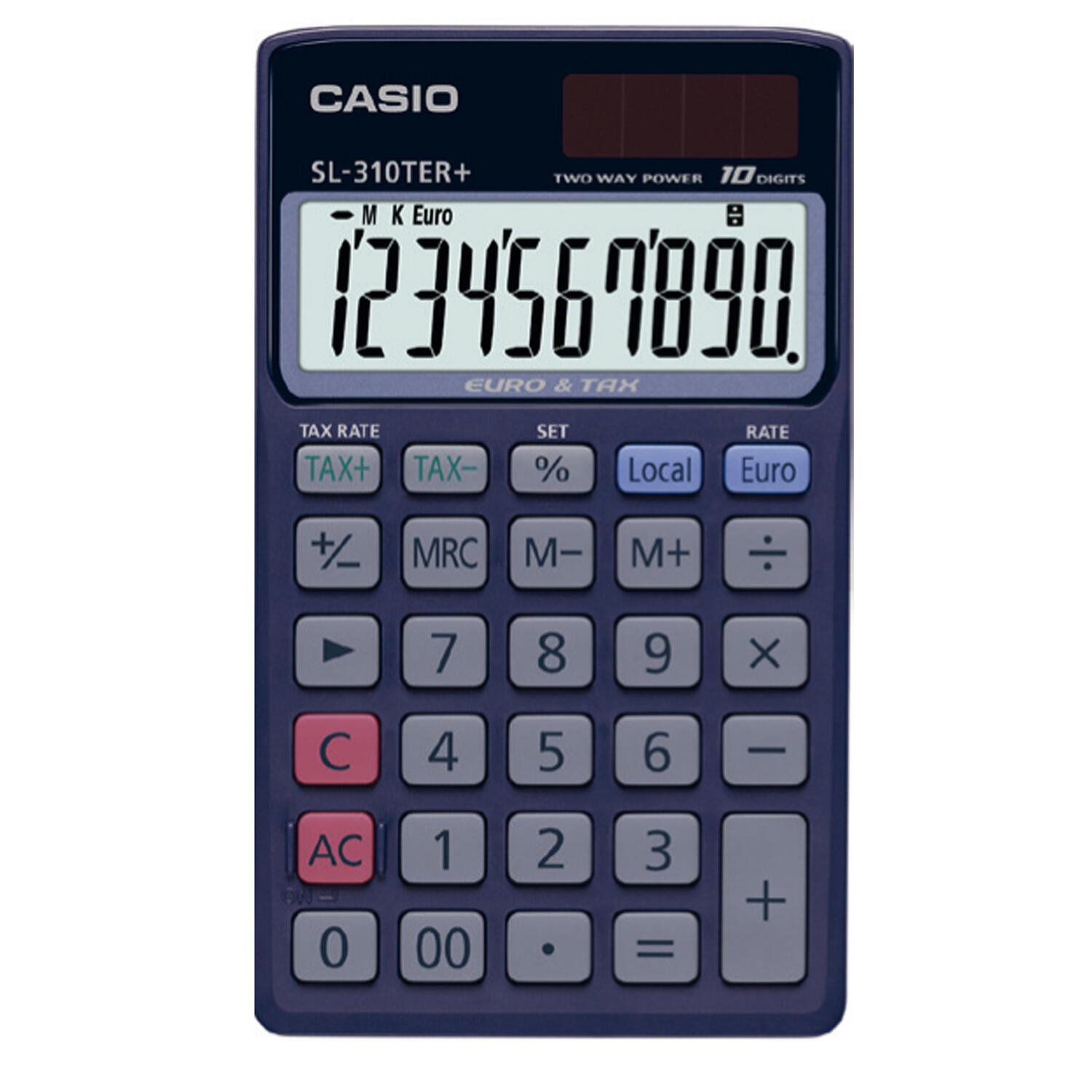 Calcolatrice Tascabile SL-310TER+ 10 Cifre CASIO