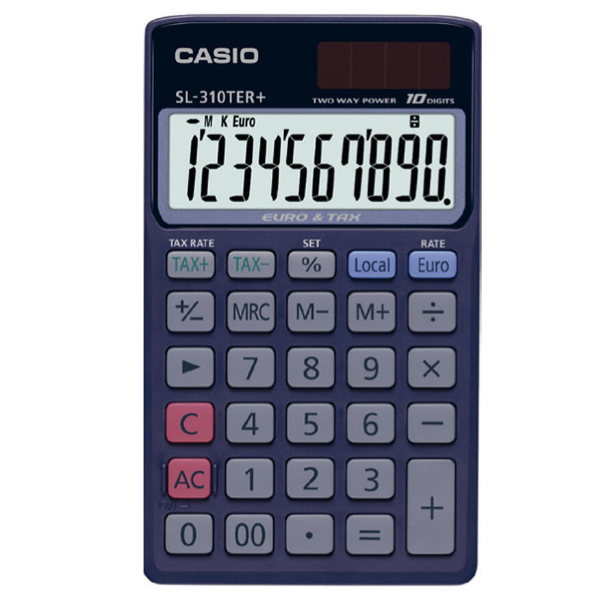 Calcolatrice Tascabile SL-310TER+ 10 Cifre CASIO