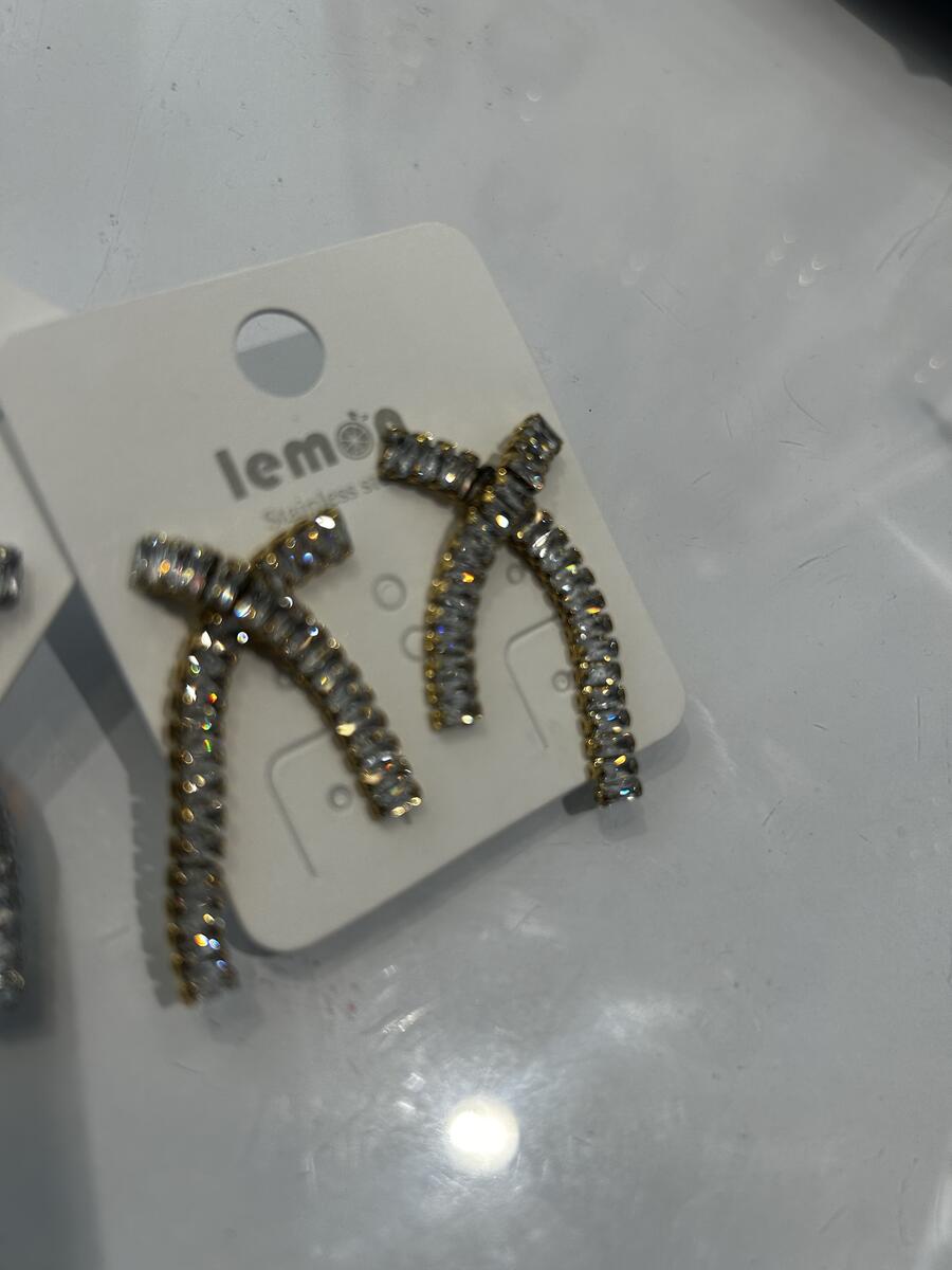 Orecchini fiocco