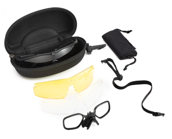 OPENLAND Occhiale Balistico Kit 3 Lenti
