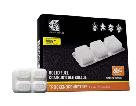 ESBIT Solid Fuel Tablets 12 x 14 g – Pastiglie Combustibile Solido