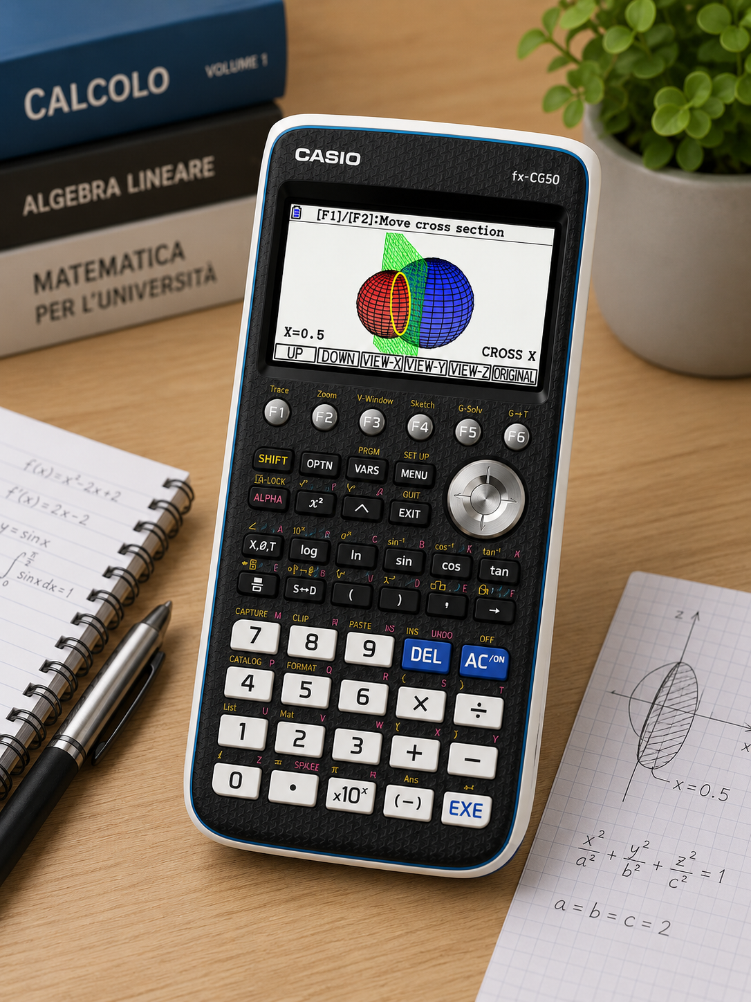 Calcolatrice Scientifica e Grafica FX-CG50 Display a Colori CASIO