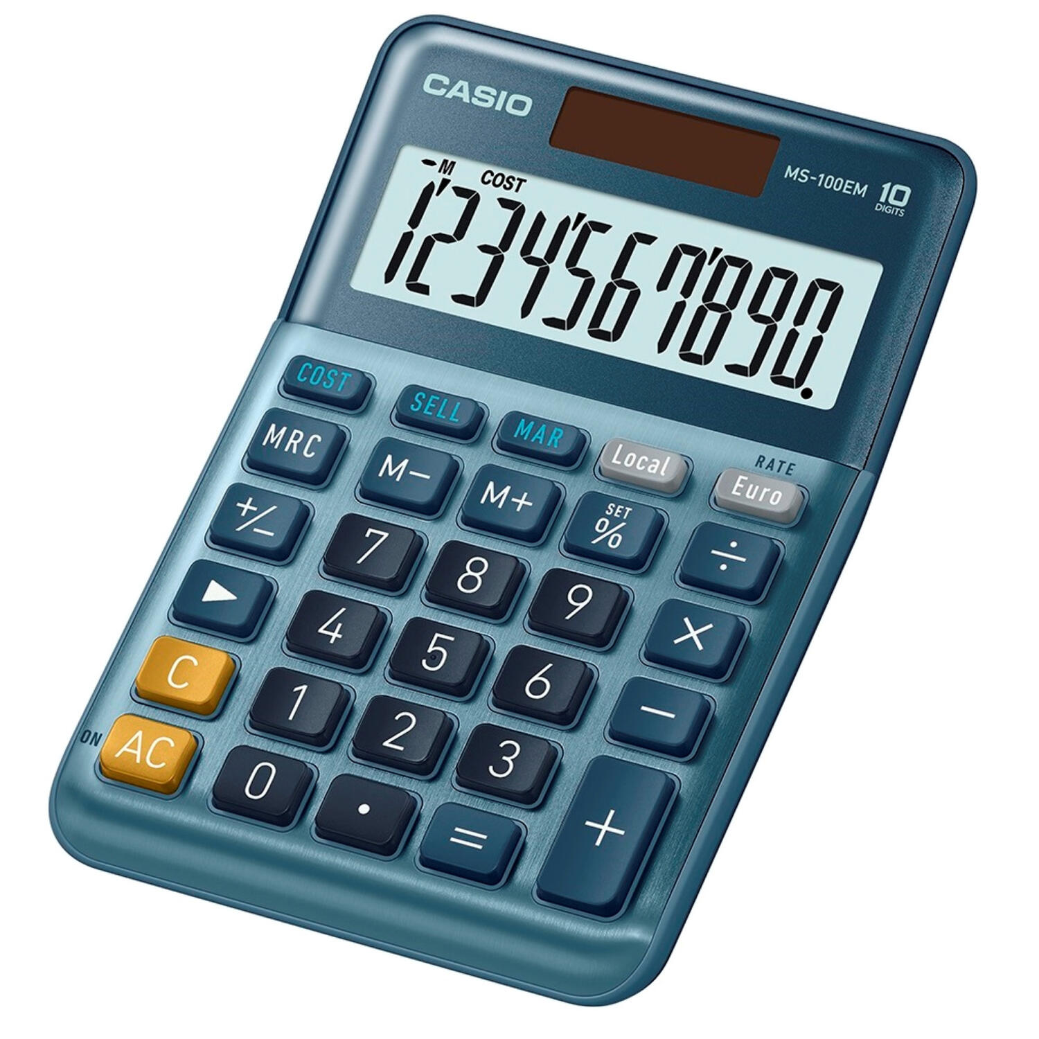 Calcolatrice da Tavolo MS-100EM 10 Cifre CASIO