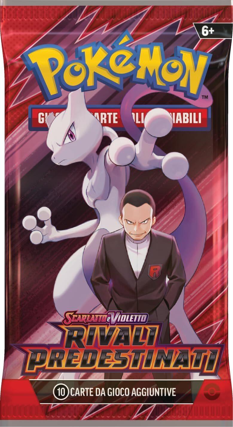 Pokémon GCC: espositore chiuso di buste dell’espansione Scarlatto e Violetto - Rivali Predestinati (36 buste di espansione), edizione in italiano