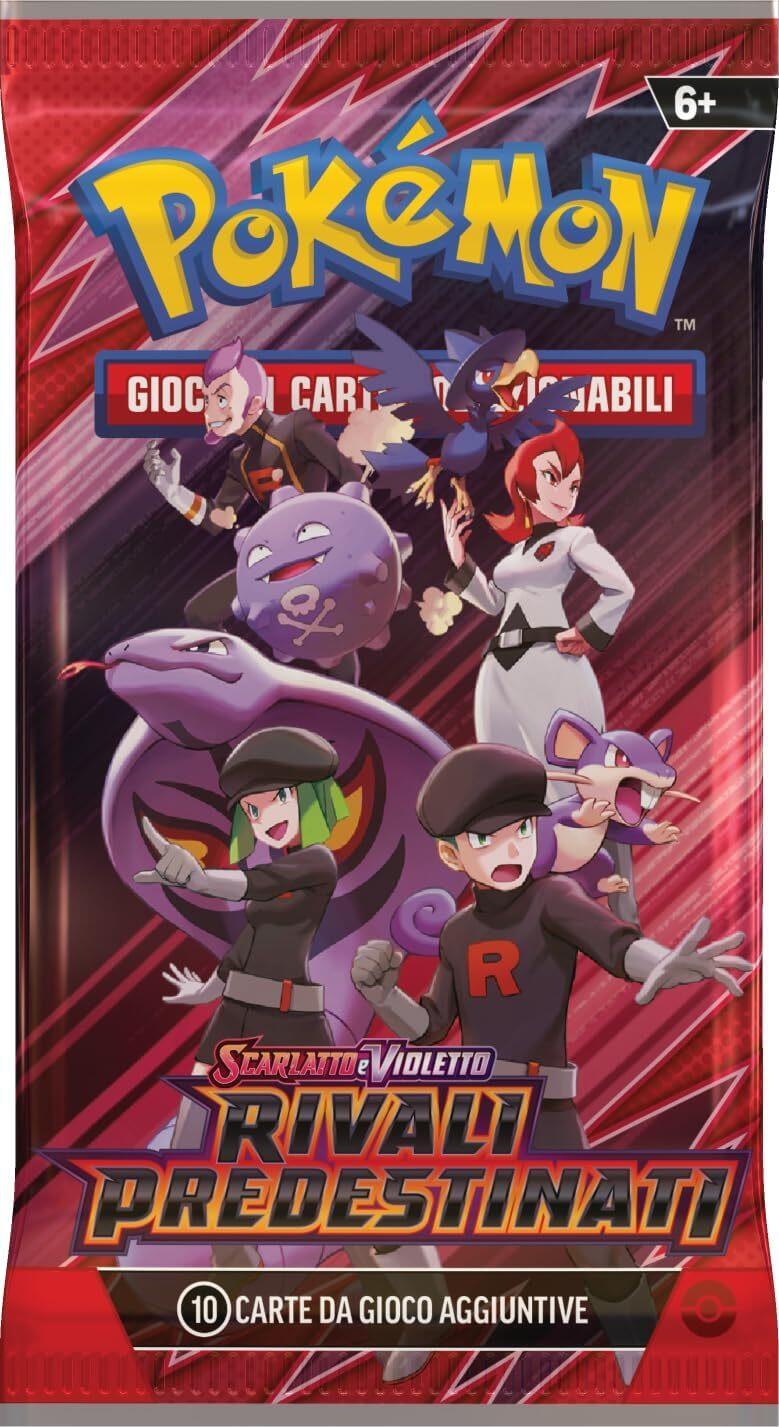 Pokémon GCC: espositore chiuso di buste dell’espansione Scarlatto e Violetto - Rivali Predestinati (36 buste di espansione), edizione in italiano