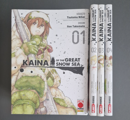 Kaina of the great snow sea - Serie Completa 1 - 4 Planet manga Panini comics Nuovo