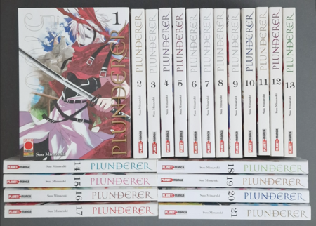 Plunderer - Serie Completa 1 - 21 Planet manga Panini comics Nuovo