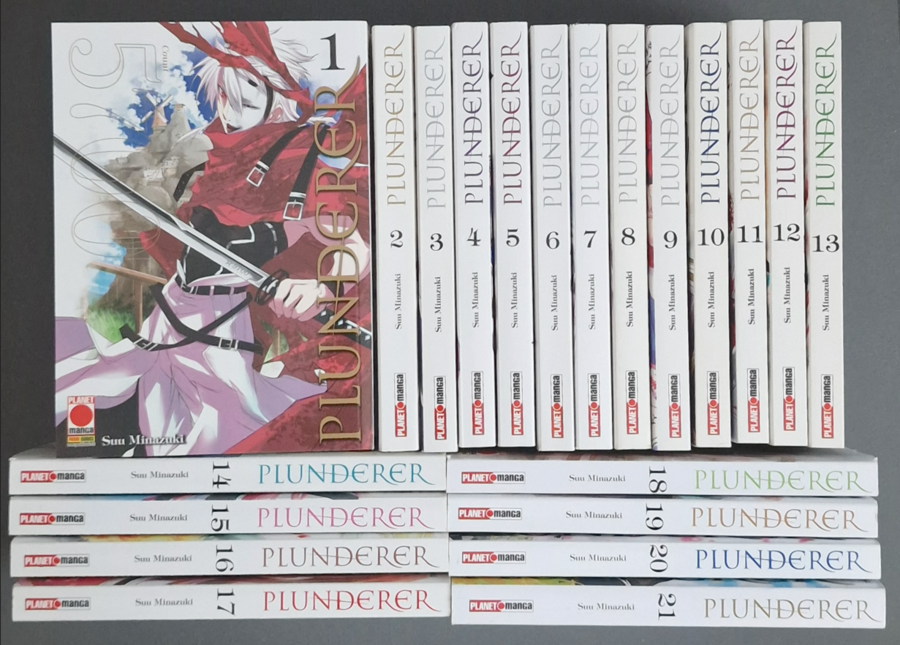Plunderer - Serie Completa 1 - 21 Planet manga Panini comics Nuovo