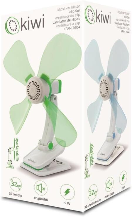 Ventilatore  a Clip Kiwi KFAN-7604
