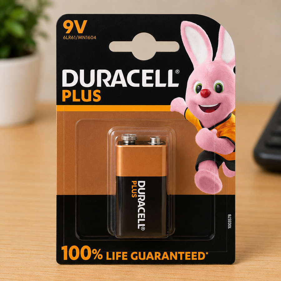  Batteria / Pila PLUS (MN1604)  Transistor 9V DURACELL