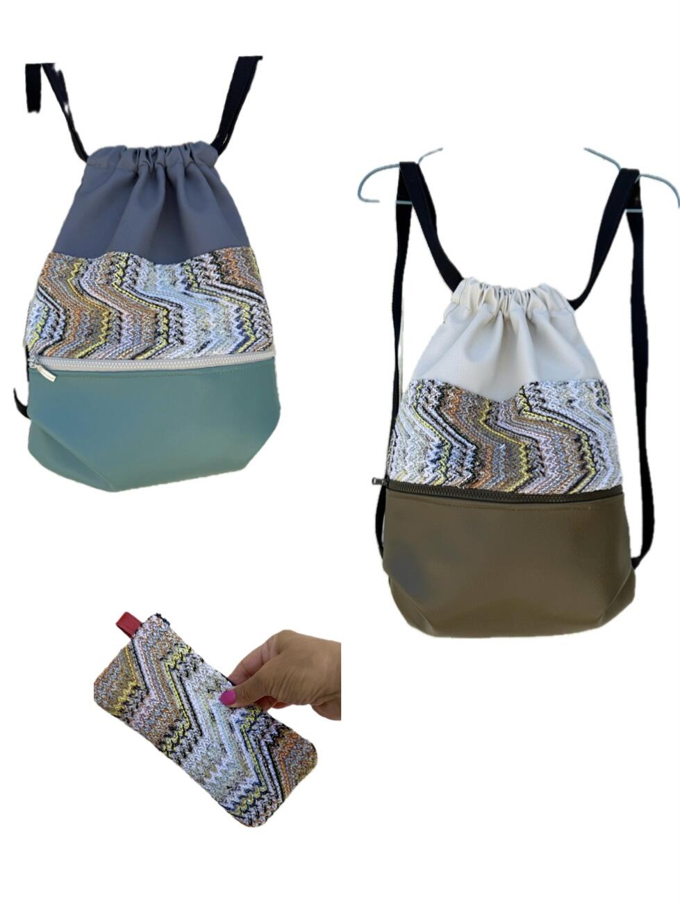 Pochette tessuto lavorato