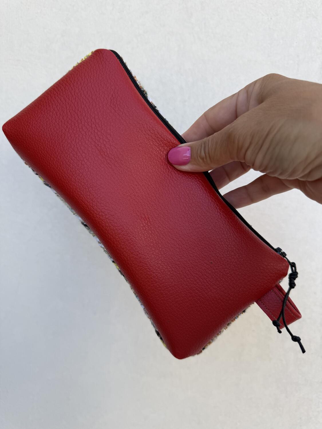 Pochette tessuto lavorato