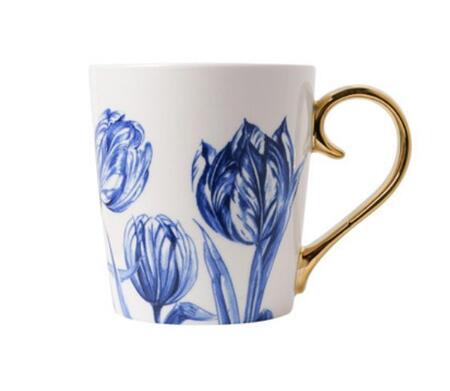 Heinen Delfts Blauw - Tazza in ceramica da 300 ml: Tulip 