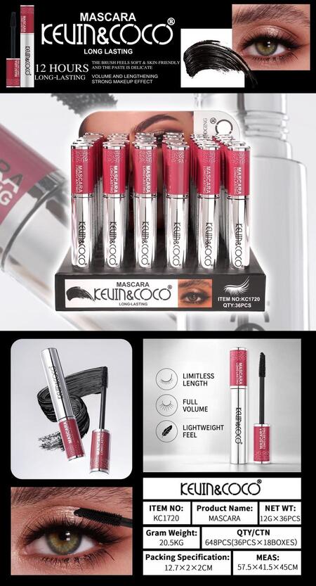 Kevin & Coco Mascara Long Lasting [Conf. da 36 pezzi ]