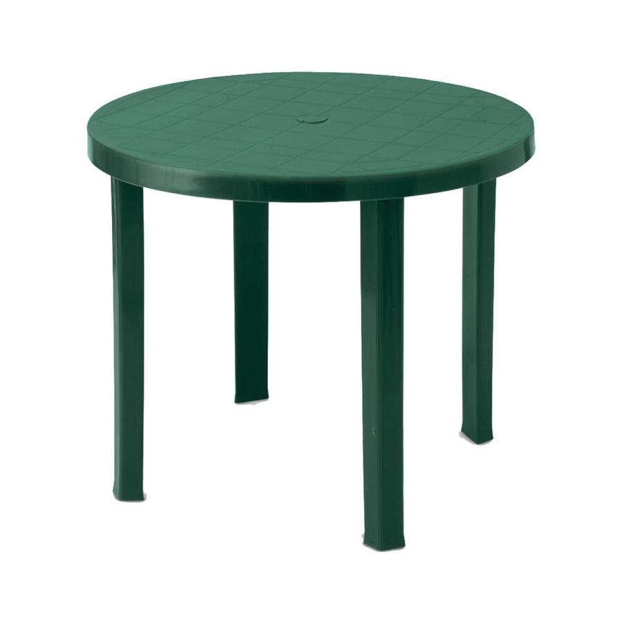 PLASTICALTOSELE Tavolo Tolomeo Tondo Verde D90