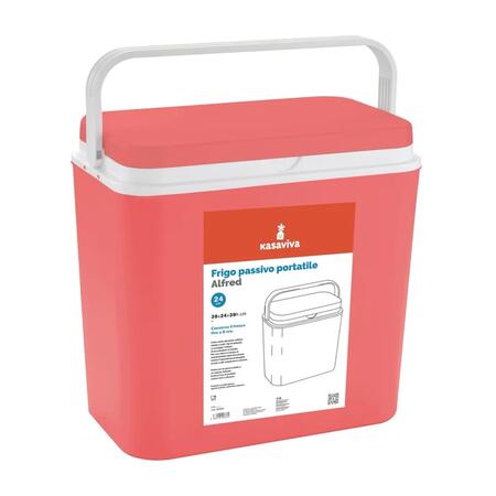 KASAVIVA FRIGO PASSIVO PORTATILE 30LT AMIGO ROSSO