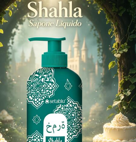 Seta Blu Sapone Liquido da 500 ml Shahla